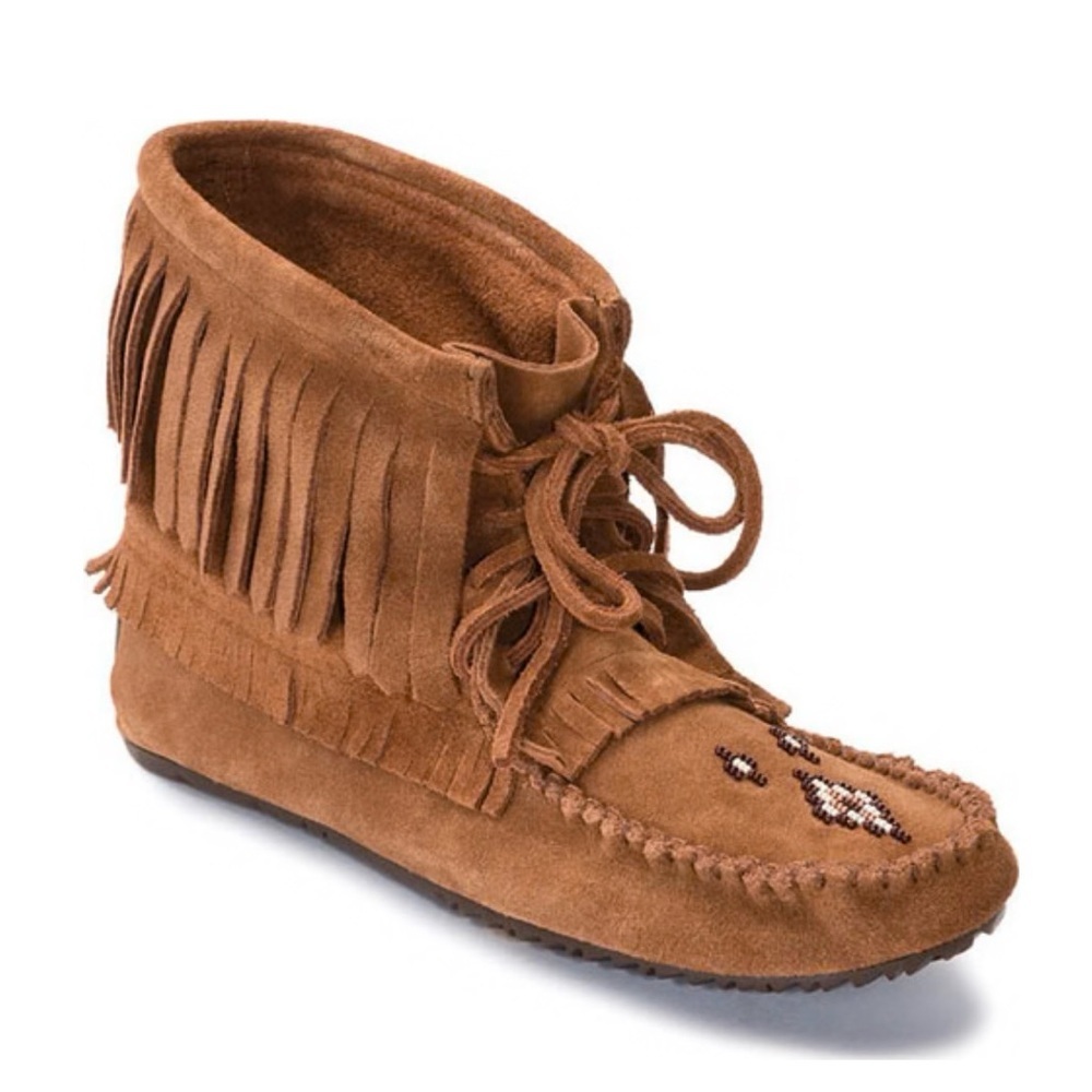 Manitobah Mukluks Harvester Suede Moccasin Women's Size 6